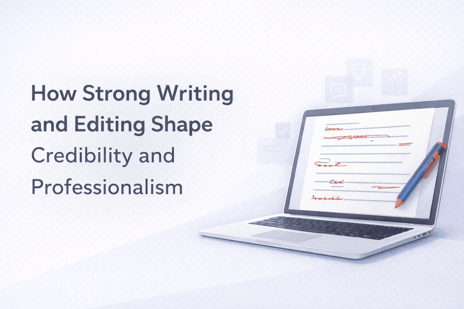 Cover image for resource: How Strong Writing and Editing Shape Credibility and Professionalism